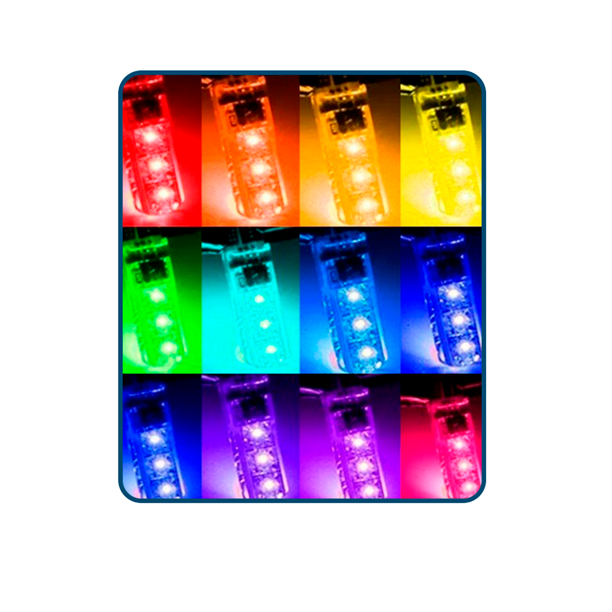 Bombillos LED T10 Colores - Car Tuning Bombillos LED T10 Colores - Car Tuning