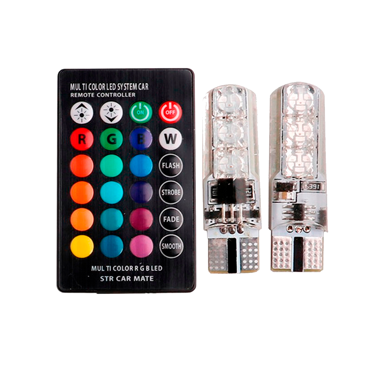 Bombillos LED T10 Colores - Car Tuning Bombillos LED T10 Colores - Car Tuning